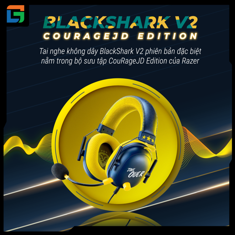 Tai nghe không dây BlackShark V2 - CouRageJD Edition